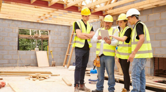 courtiers en travaux